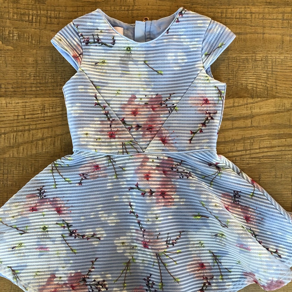 Ted Baker Blue Girls Dress, Size 18-24 Mo